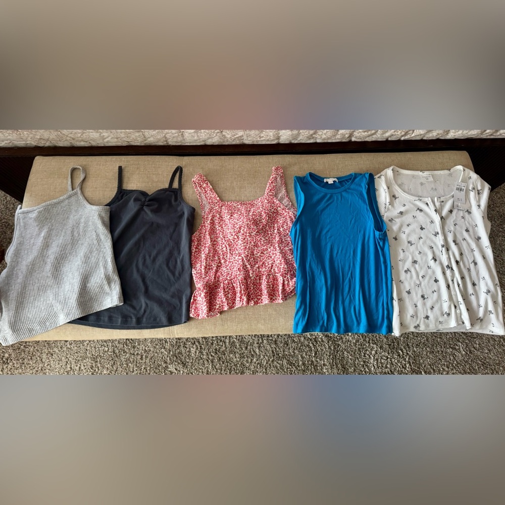 Girls Size 12 Tanks/Shirts